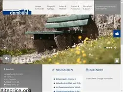 Sites similar to dombuehl.de
