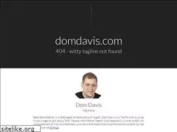 Sites similar to domdavis.com