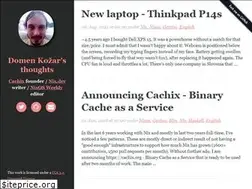 Sites similar to domenkozar.com