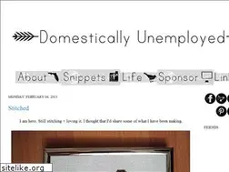 Sites similar to domesticallyunemployed.blogspot.com