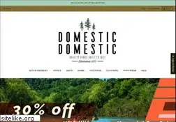 Sites similar to domesticdomestic.com