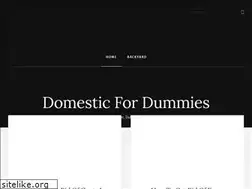 Sites similar to domesticfordummies.com