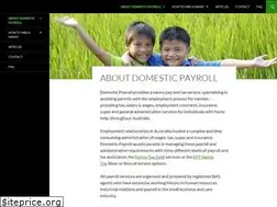 Sites similar to domesticpayroll.com.au