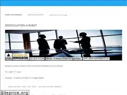 Sites similar to domiciliationarabat.com