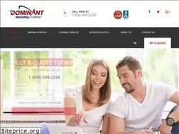 Sites similar to dominantmoving.com