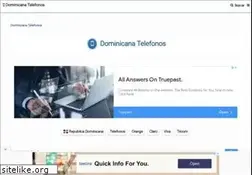 Sites similar to dominicanatelefonos.com