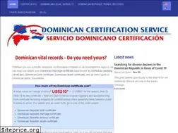 Sites similar to dominicancertificates.com