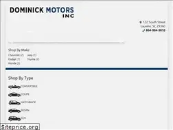 Sites similar to dominickmotors.com