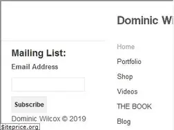 Sites similar to dominicwilcox.com