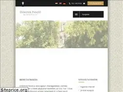 Sites similar to dominikpanzio.hu