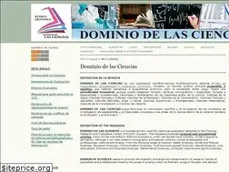 Sites similar to dominiodelasciencias.com