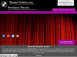 Sites similar to dominion.theatre-tickets.com