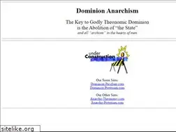 Sites similar to dominionanarchism.com