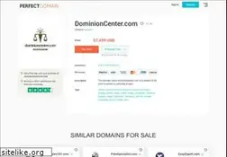 Sites similar to dominioncenter.com