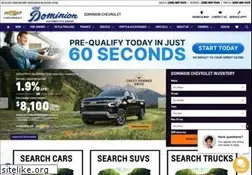 Sites similar to dominionchevycountry.com