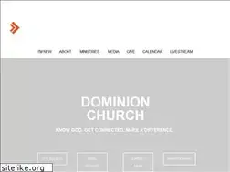 Sites similar to dominionchurch.org