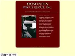 Sites similar to dominionfocusgroup.com