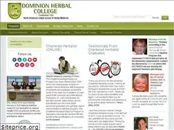 Sites similar to dominionherbalcollege.com