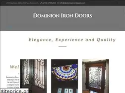 Sites similar to dominionirondoors.com