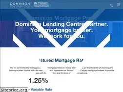 Sites similar to dominionmortgagepros.ca