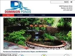 Sites similar to dominionponds.com