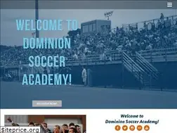 Sites similar to dominionsocceracademy.com