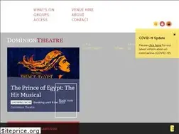 Sites similar to dominiontheatre.com