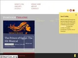 Sites similar to dominiontheatrelondon.org.uk