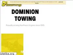 Sites similar to dominiontowing.com