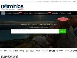 Sites similar to dominiosecuador.com