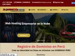 Sites similar to dominiosperu.com.pe