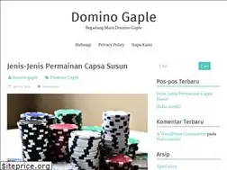 Sites similar to dominogaple.net