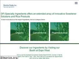 Sites similar to dominospecialtyingredients.com