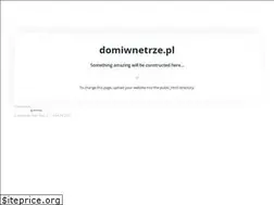Sites similar to domiwnetrze.pl