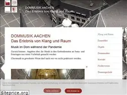 Sites similar to dommusik-aachen.de