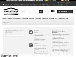 Sites similar to dommuzyki.ua