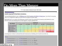 Sites similar to domorethanmanage.com