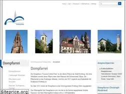 Sites similar to dompfarrei-freiburg.de