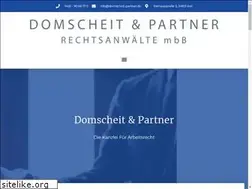 Sites similar to domscheit-partner.de