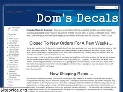 Sites similar to domsdecals.com