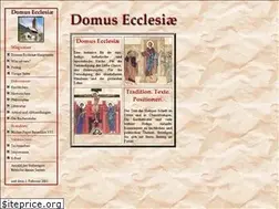 Sites similar to domus-ecclesiae.de