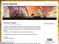 Sites similar to domusapientiae.wordpress.com