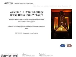Sites similar to domusloungebar.com