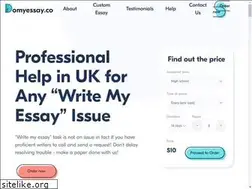 Sites similar to domyessay.co