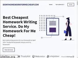 Sites similar to domyhomeworkformecheap.com