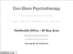Sites similar to don-elium-psychotherapy.com