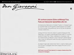 Sites similar to don-giovanni-pizzeria.de