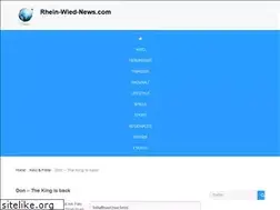 Sites similar to don-thekingisback.de