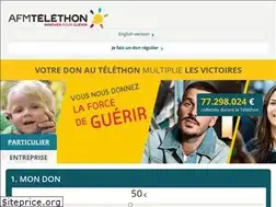 Sites similar to don.telethon.fr