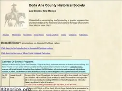 Sites similar to donaanacountyhistsoc.org